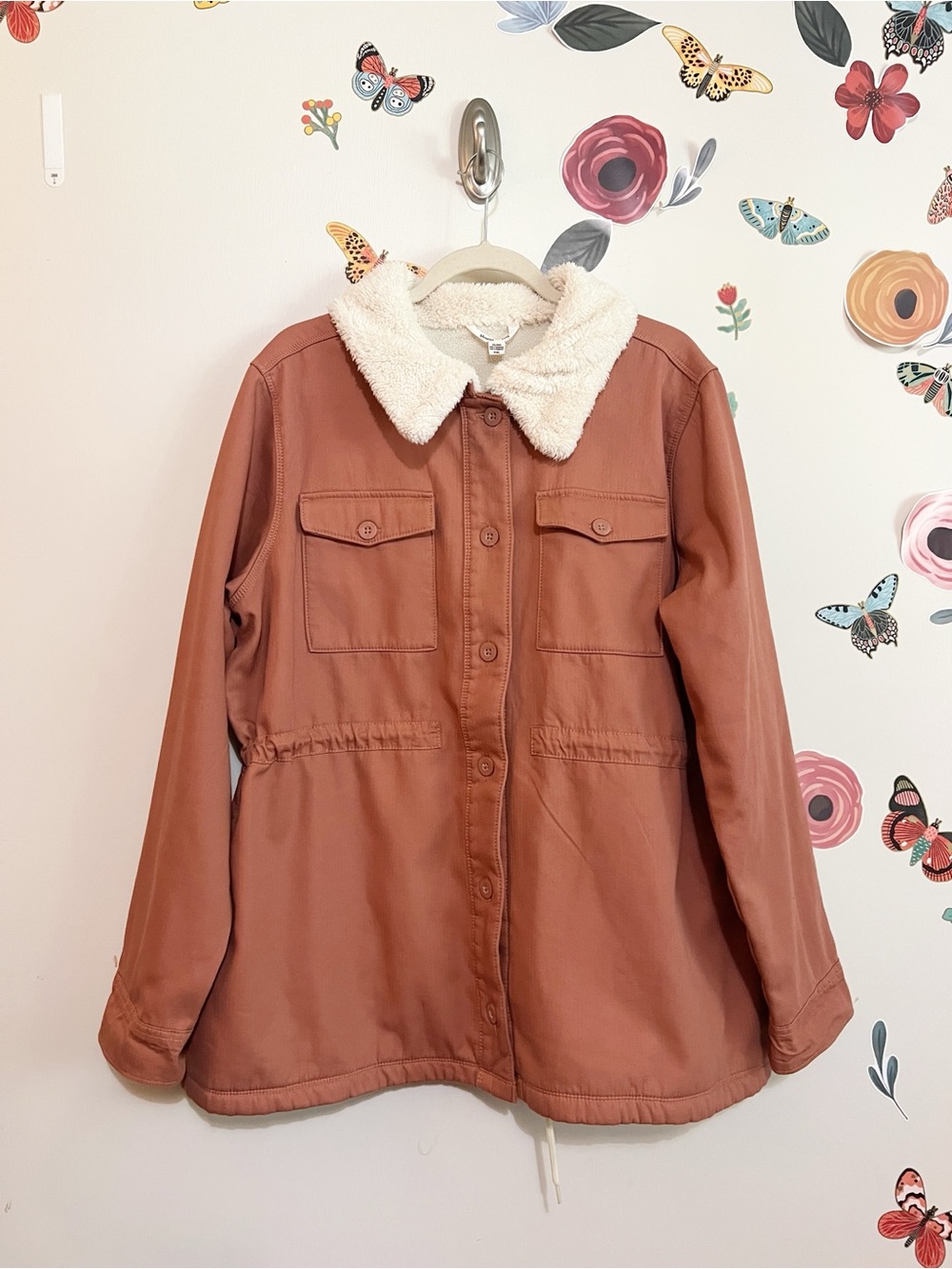 Hang Ten Rust Utility Jacket XXL